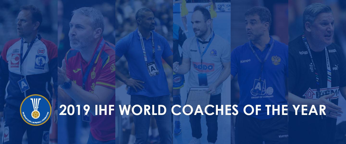 Presenting the 2019 IHF World Coaches of the Year nominees