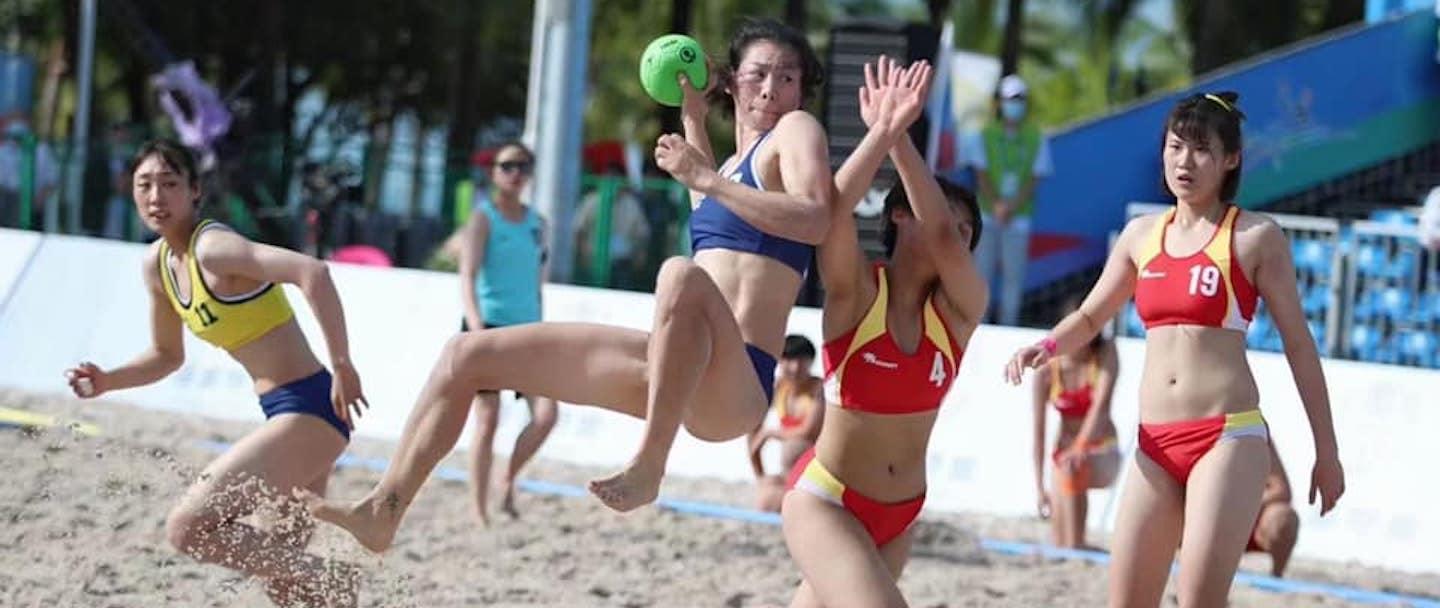 Sanya Beach Handball Invitational success
