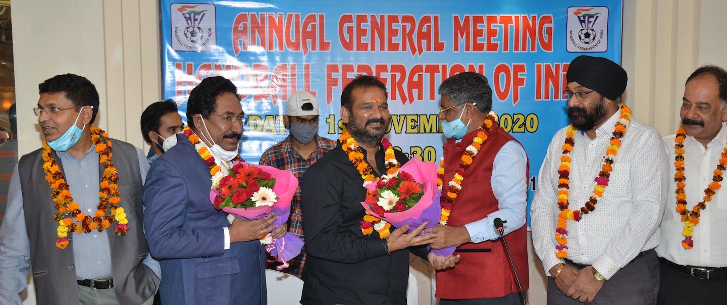 Handball Federation of India elects new President and Executive Committee Members