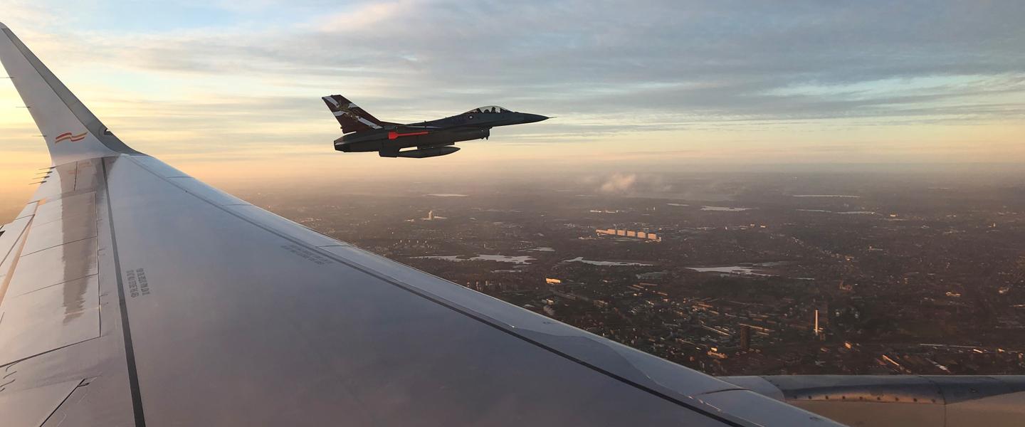 A Royal message, fighter jets and gold shirts