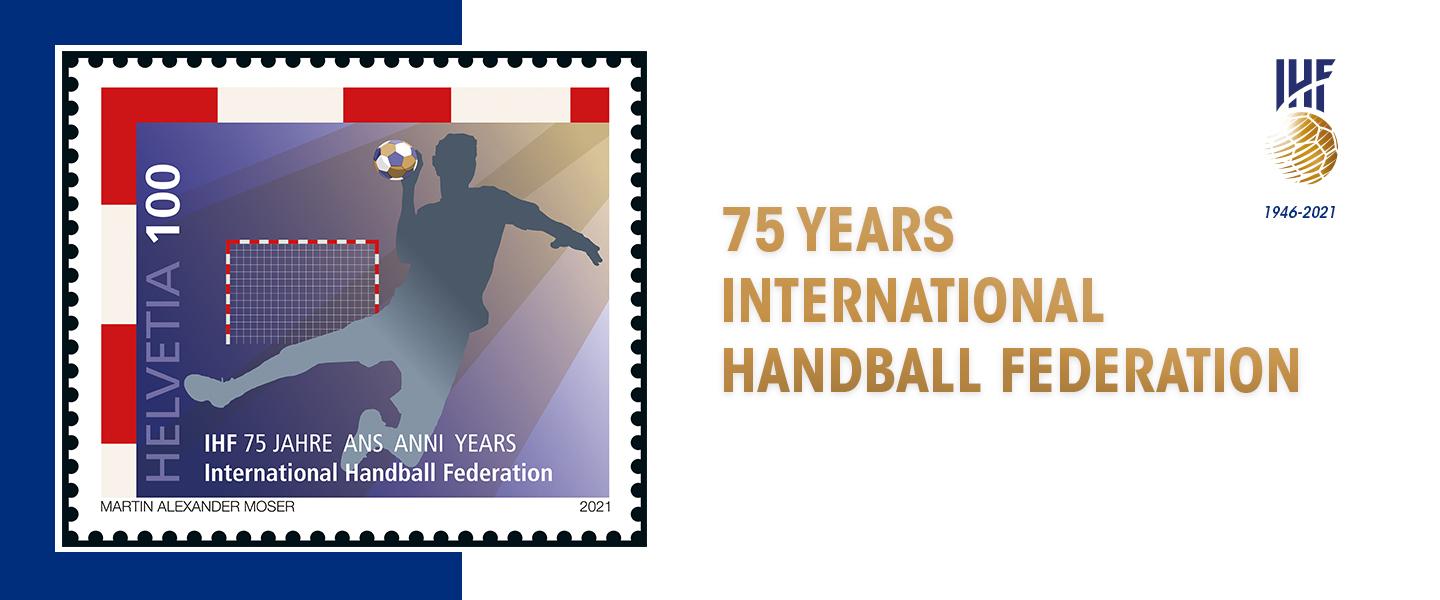 IHF celebrates 75th anniversary with commemorative stamp