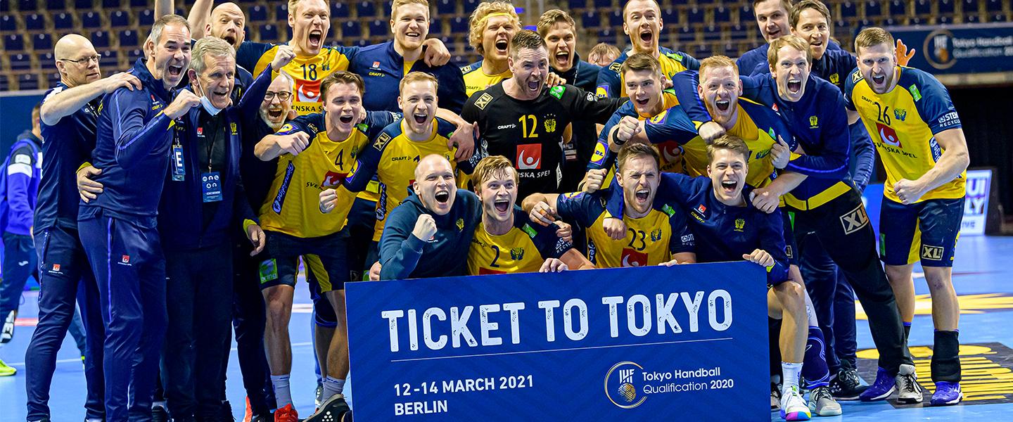 Splendid Sweden through to Olympic Games