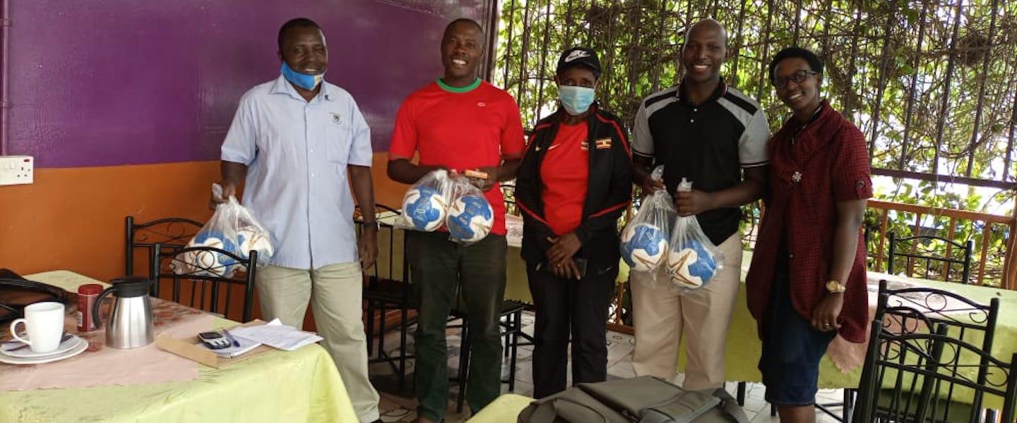 Uganda continuing to spread the handball word