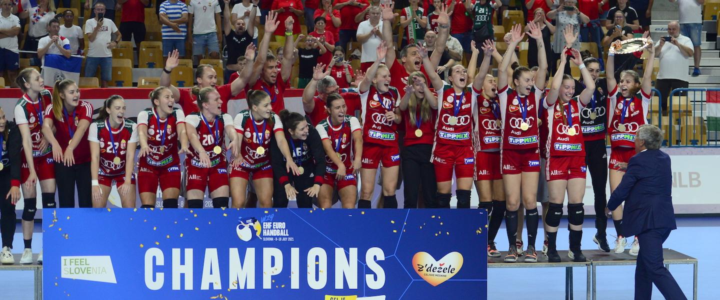 Dominant Hungary win second consecutive W19 EHF EURO