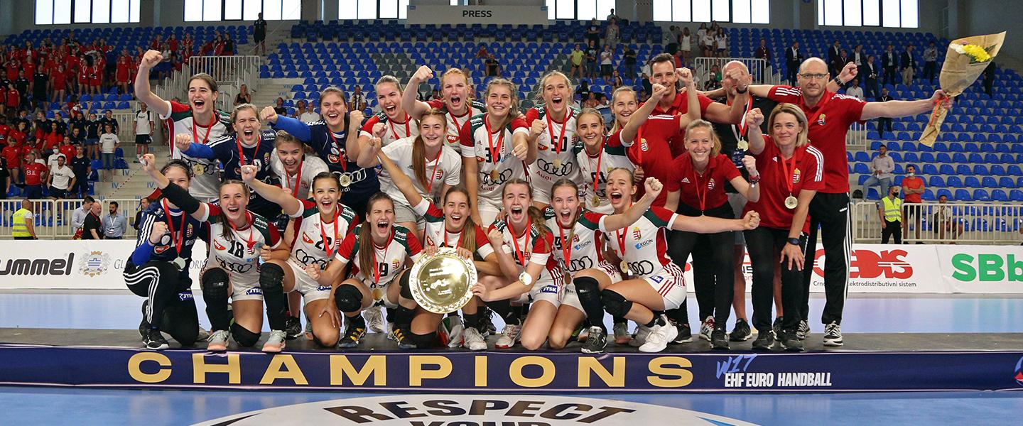 Hungary continue to dominate women’s younger age categories