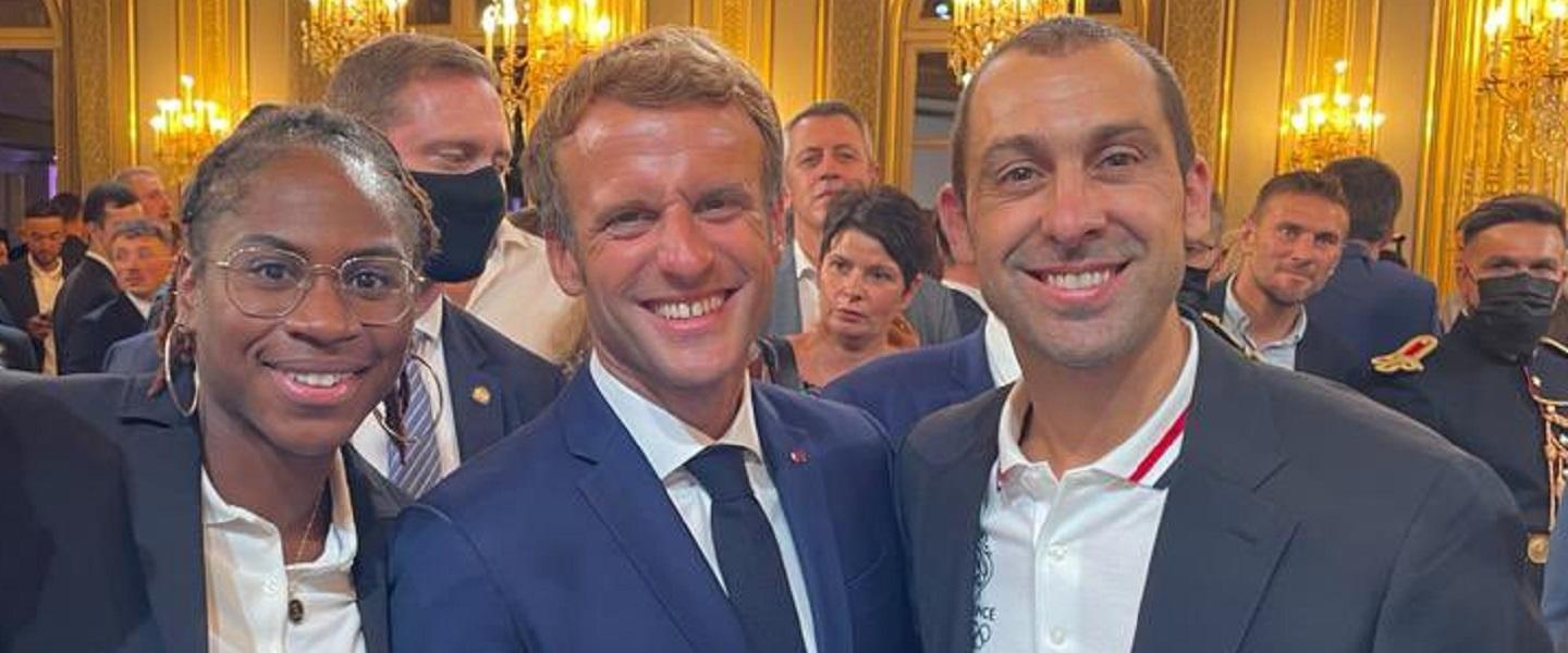 French Olympic winners receive Legion of Honour distinctions