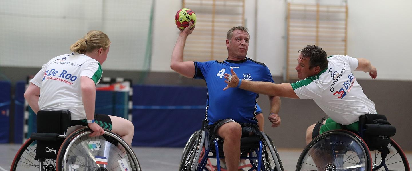 Inaugural German-Dutch Wheelchair Handball Championship staged in Hannover