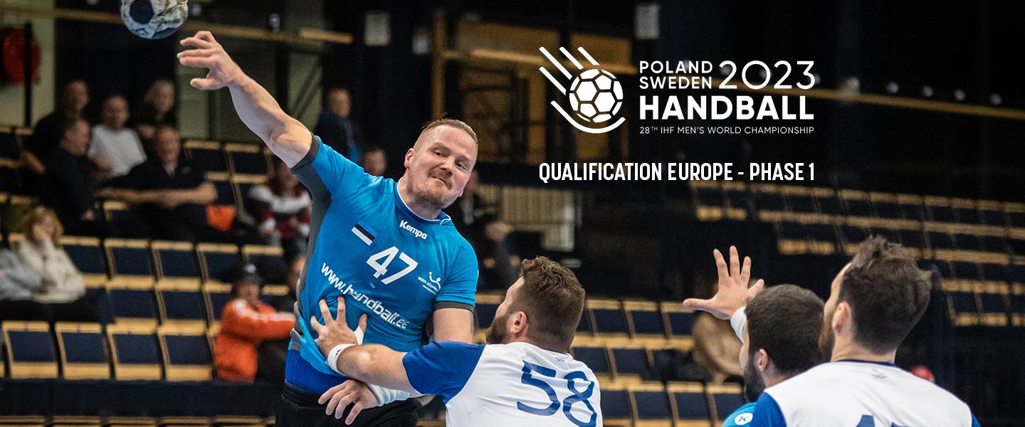 Finland and Estonia proceed to EHF Qualification Phase 2 of Poland/Sweden 2023