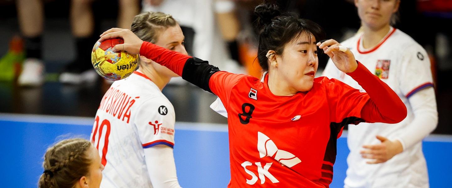 Korea get first European win