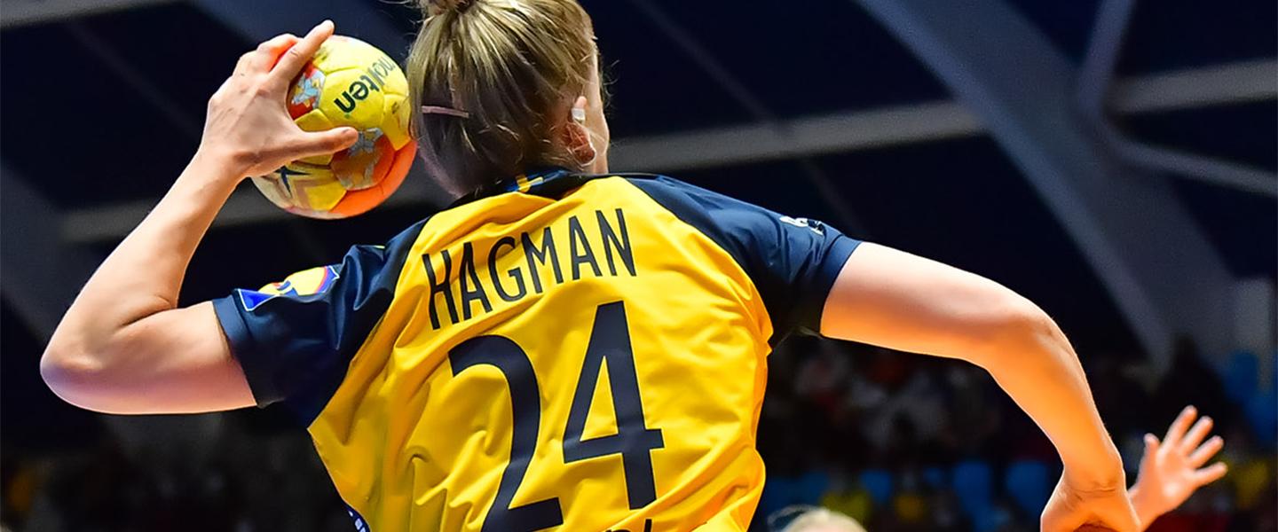 Record-breaker Hagman enjoys Sweden's game