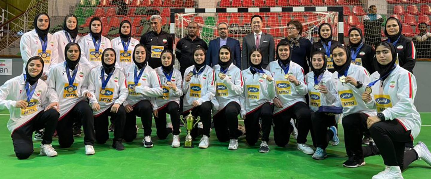 Iran’s women’s youth make double history in Kazakhstan