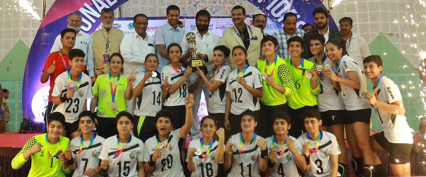 Himachal Pradesh take title at 50th Senior Women’s National Handball Championship