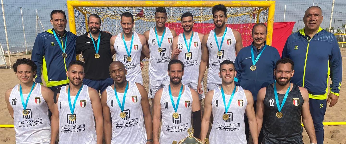 Egypt men qualify for global beach handball events