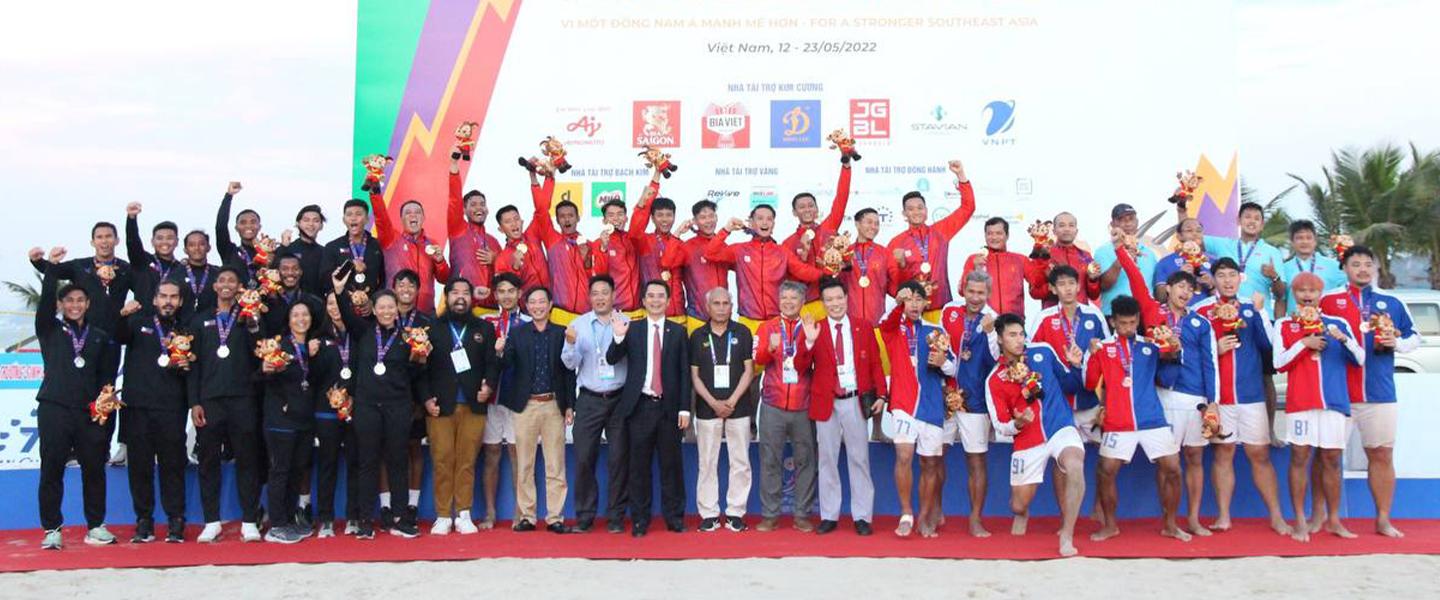 Vietnam take home South East Asian Games gold on the sand