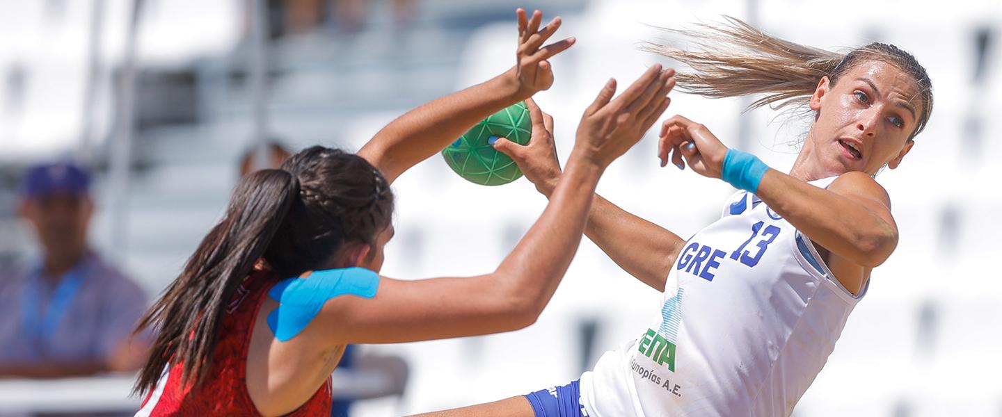 Host nation enter the main round in command on the Greek sand