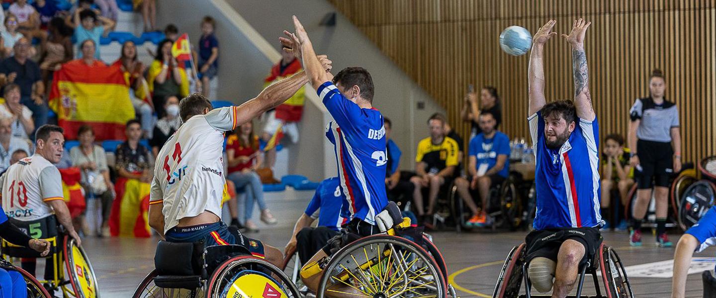 EURO Hand 4 All wheelchair handball tournament held in France
