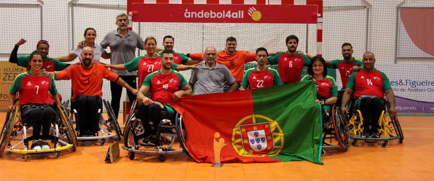 Portugal secure first-ever Vida International Trophy in wheelchair handball