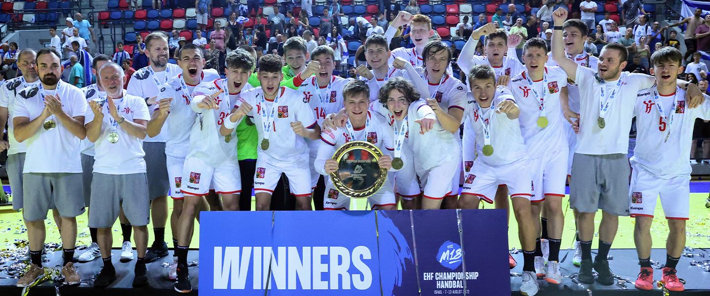 Czech Republic, North Macedonia and Austria win M18 EHF Championships 2022