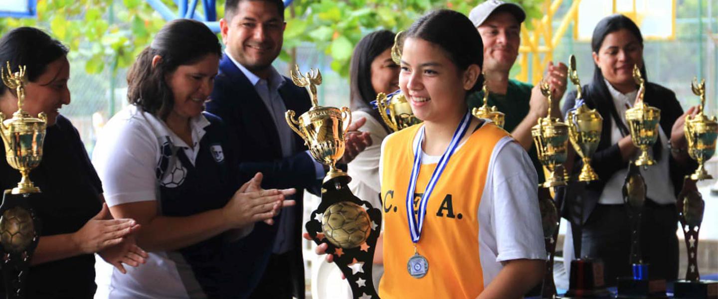 II National Handball Games held in El Salvador