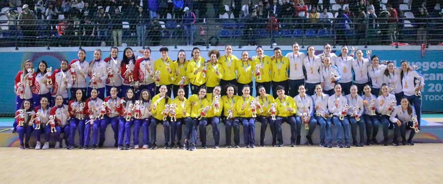 Brazil women's team defend title at Juegos Suramericanos