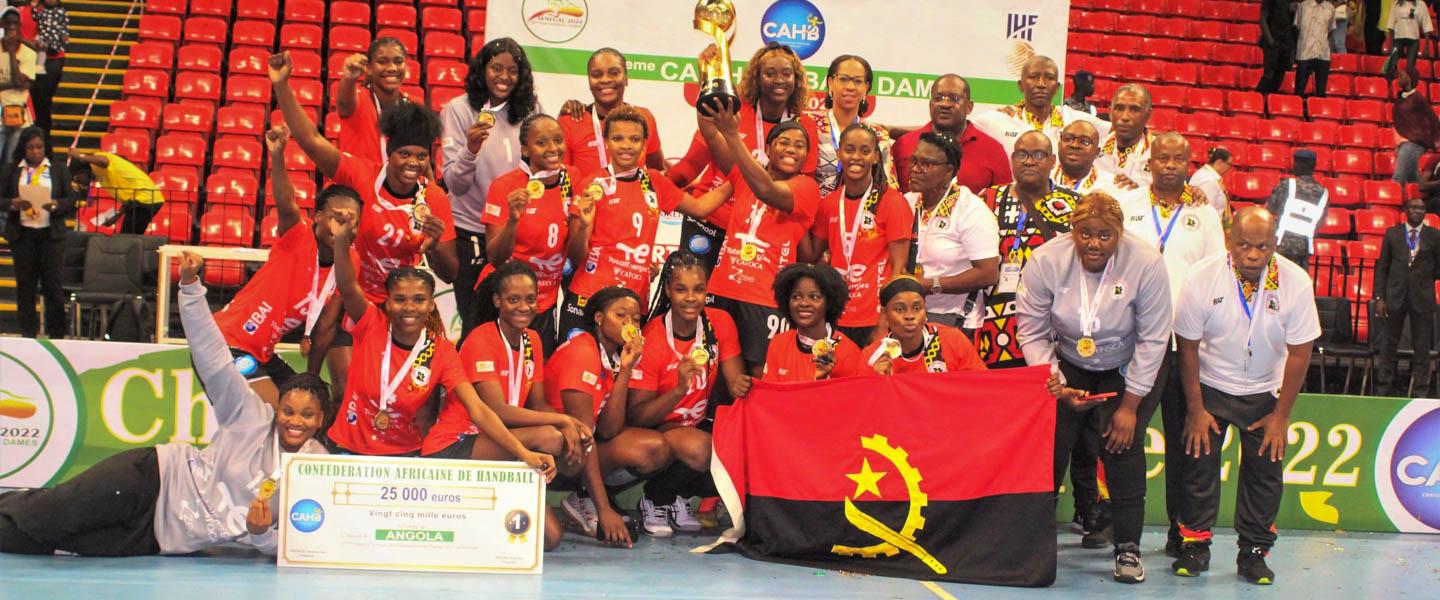 Angola seal 15th title at the CAHB African Women's Handball Championship
