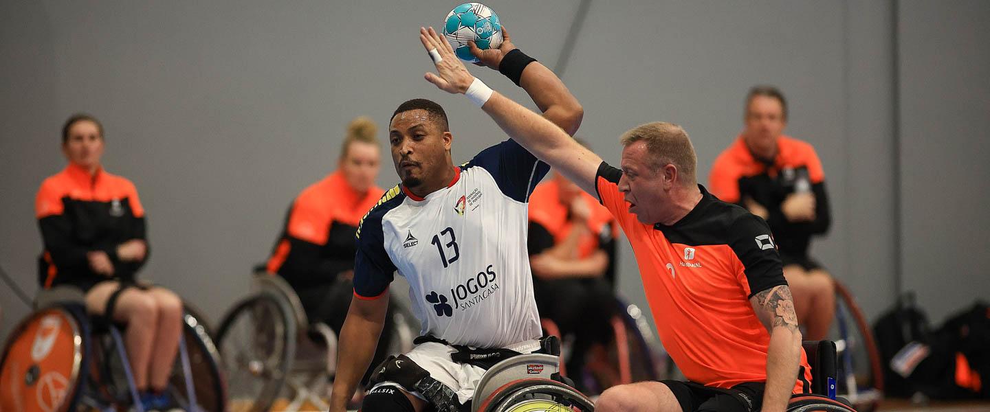Portugal strike gold at the 2022 World & European Wheelchair Handball Championship (six-a-side)