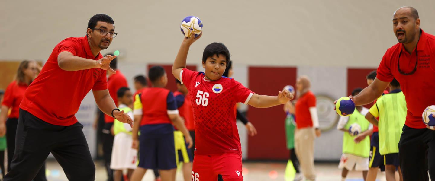Good results for Handball at School in the United Arab Emirates