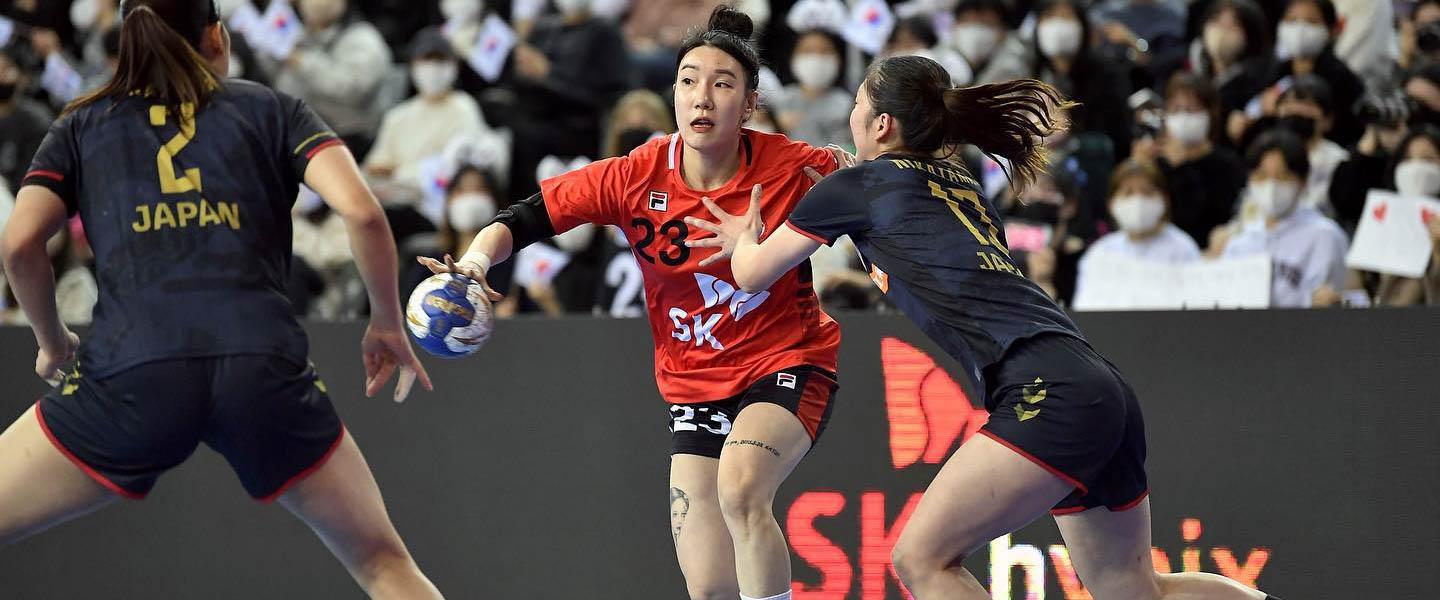 Republic of Korea crowned champions for 16th time at the AHF Asian Women's Handball Championship