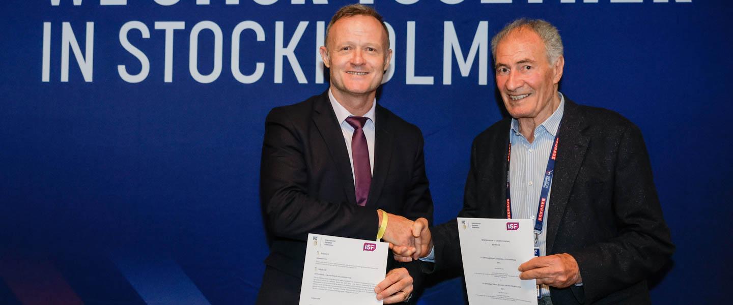 IHF and the International School Sport Federation sign Memorandum of Understanding