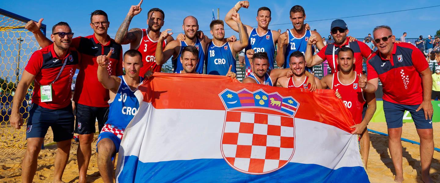 Croatia men’s beach handball team nominated for global award – and you can help them win