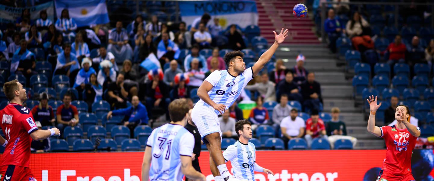 ‘Handball is my life’ – a simple message from Argentina’s James Lewis Parker