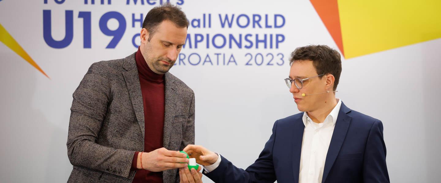 Draw creates balanced groups for the 2023 IHF Men’s Youth World Championship in Croatia