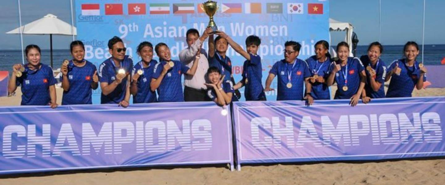 Vietnam and Qatar dominant on the Asian beach