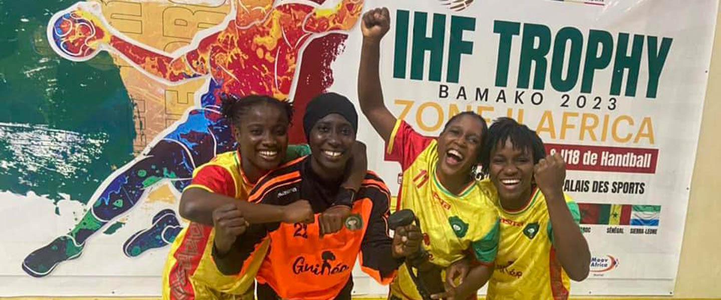Guinea claim both titles at Women's IHF Trophy Zone 2 Africa