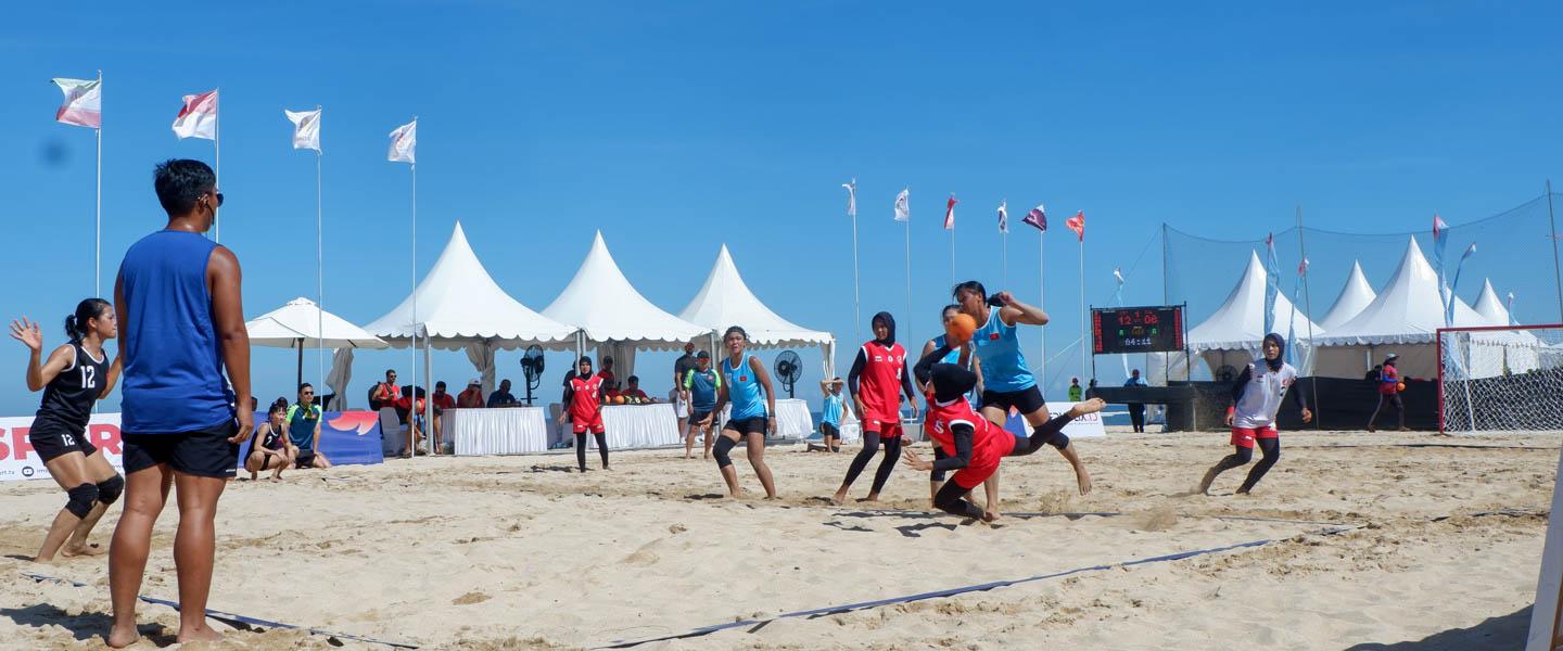 ‘Love this game with heart’ – Indonesian beach women excited about future