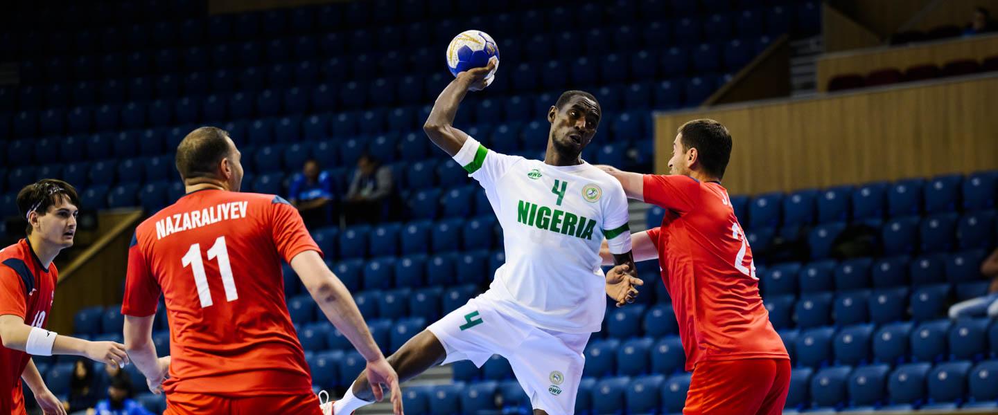 Nigeria claim biggest win of the 2023 IHF Men’s Emerging Nations Championship