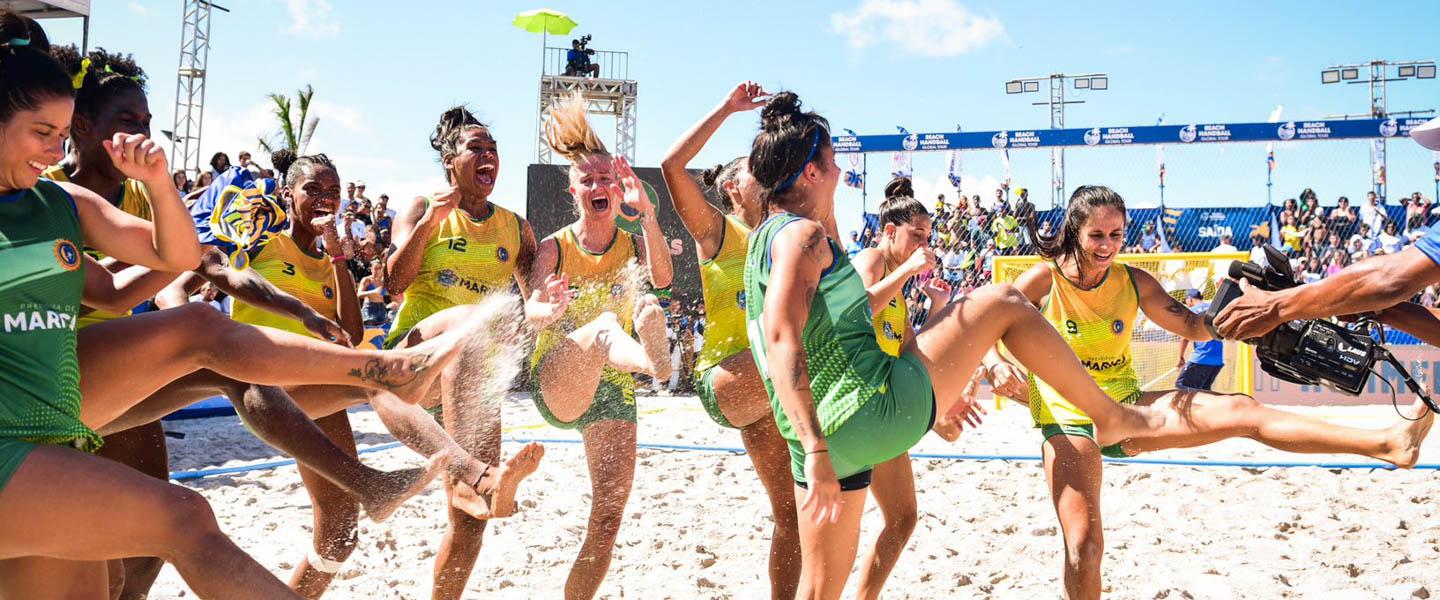Gold for perfect Brazil in Maricá