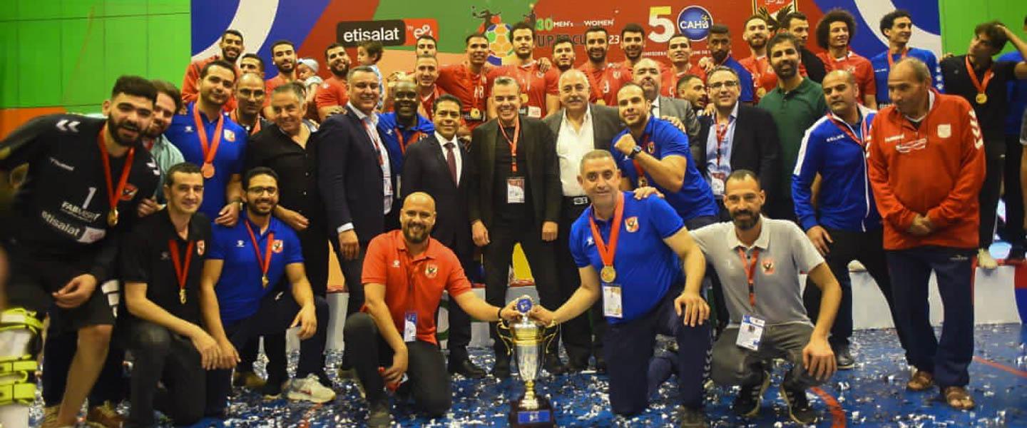 Al Ahly seal IHF Men’s Super Globe ticket with big win in the CAHB African Super Cup