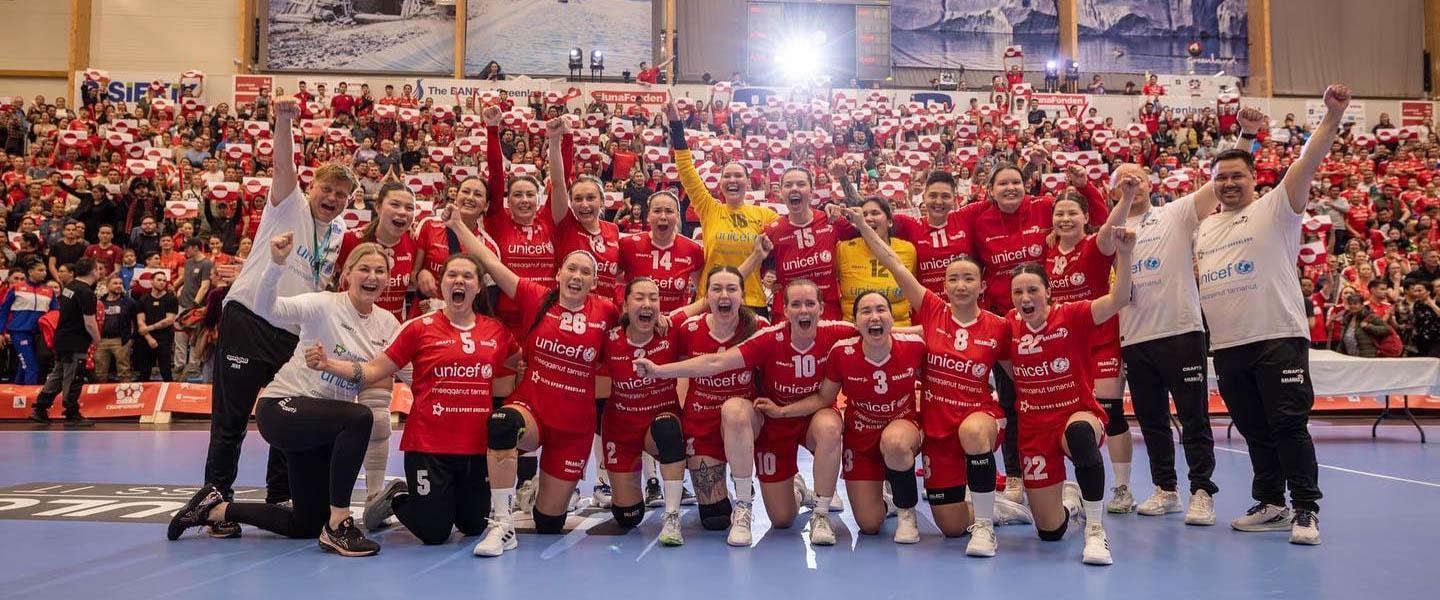 Greenland write history to win gold at the 2023 Nor.Ca. Women's Handball Championship