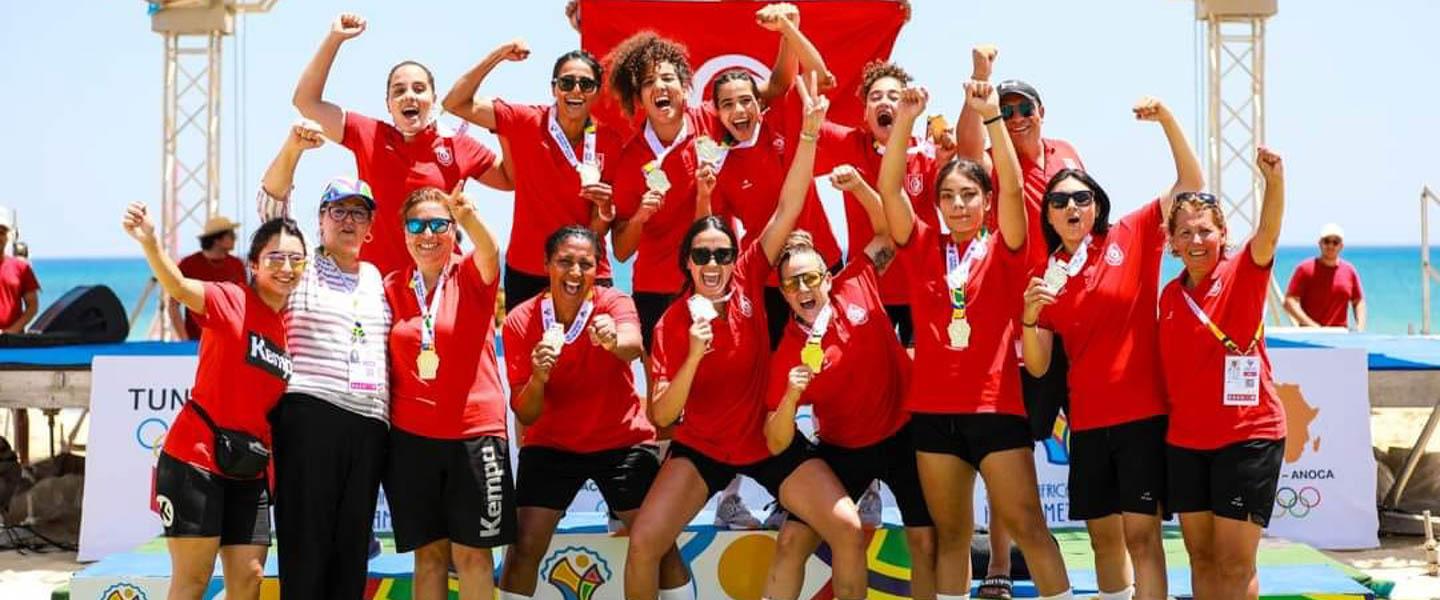 Tunisia retain African Beach Games titles