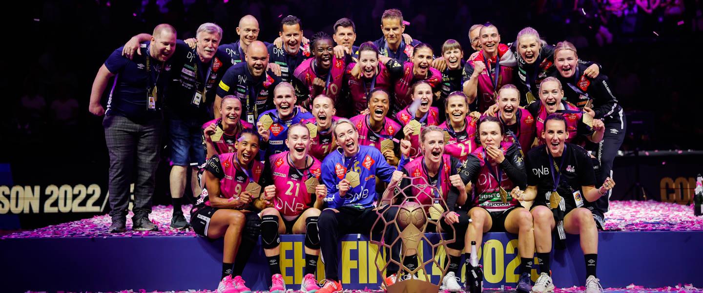 Vipers Kristiansand secure third title in a row at the EHF FINAL4