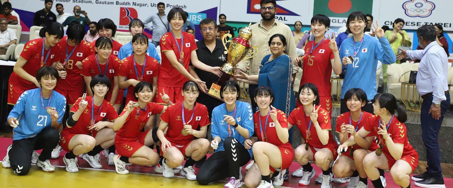 Japan seal maiden title at the AHF Asian Women’s Youth Handball Championship