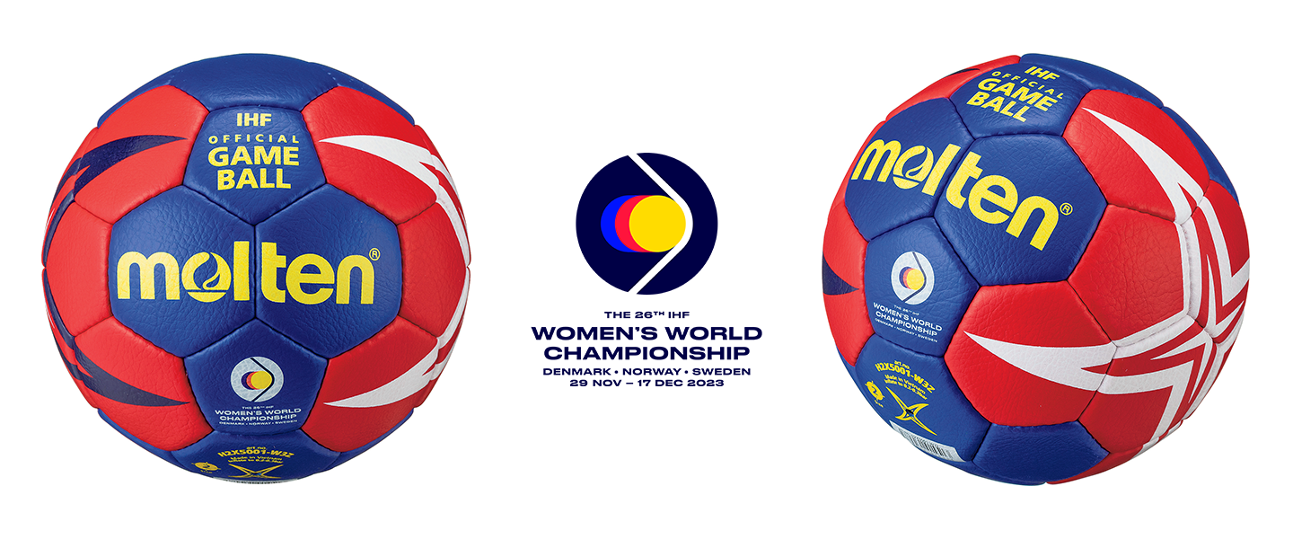 IHF | Traditional colours represented on the official ball for Denmark ...