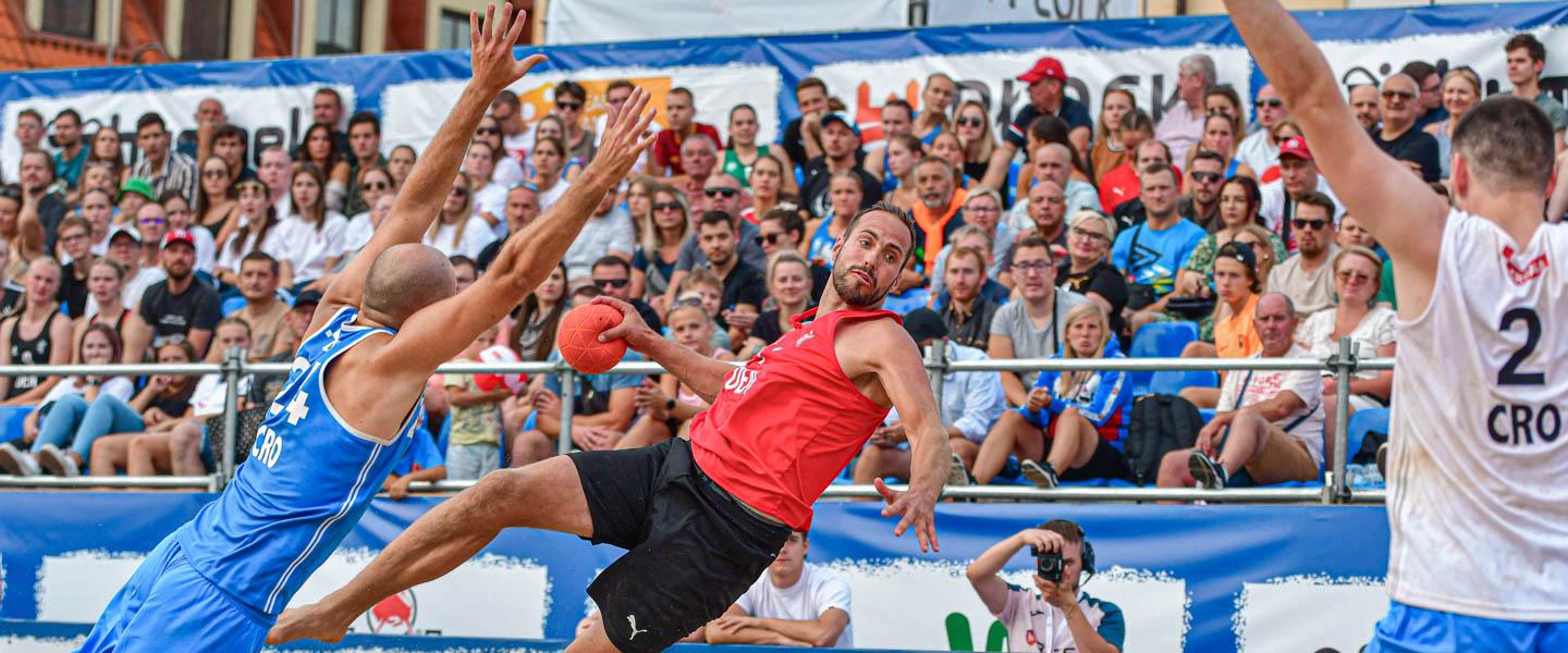 Denmark men secure the win at Stage 3 of IHF Beach Handball Global Tour in Płock