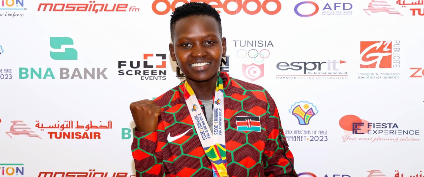 Kenya’s Loraine Edha Achieng: “Handball is in my blood”