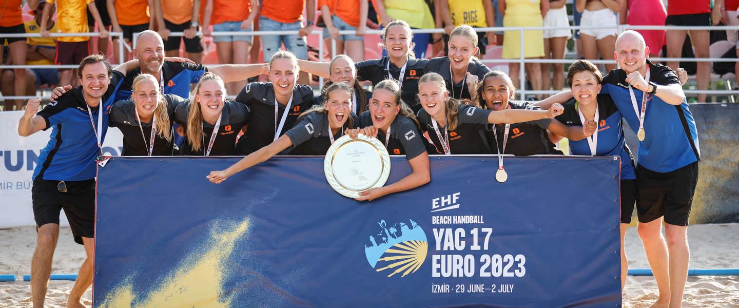 Netherlands and Hungary take European U17 beach titles