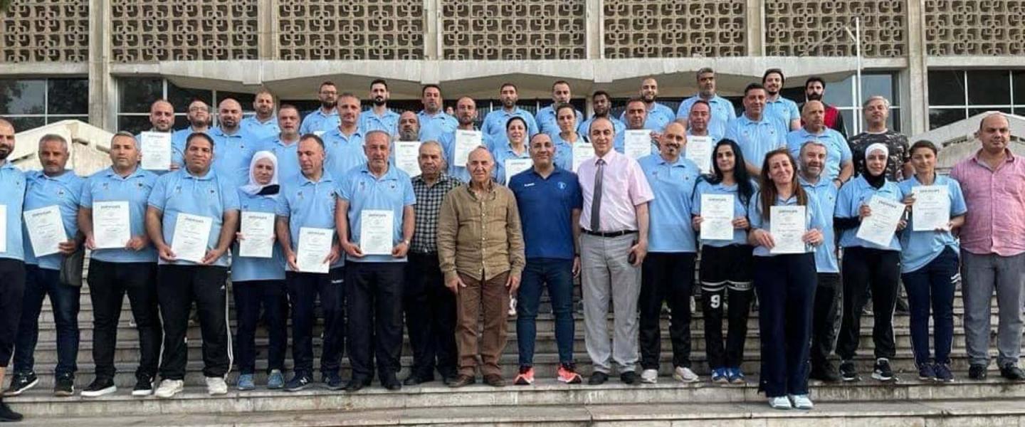 Successful IHF D-Licence Courses organised in Syrian Arab Republic and Libya