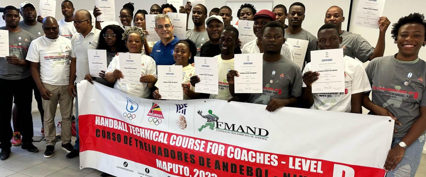 100% success rate for Olympic Solidarity course in Mozambique