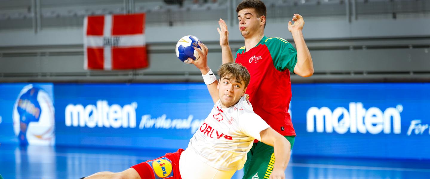 Dominant Denmark clinch seventh semi-final berth at the IHF Men’s Youth World Championship