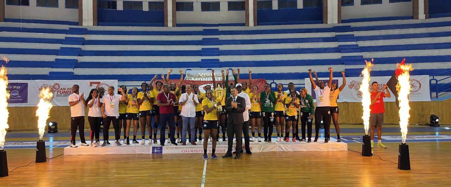 Flawless Angola seal 11th title at the CAHB African Women's Junior Handball Championship